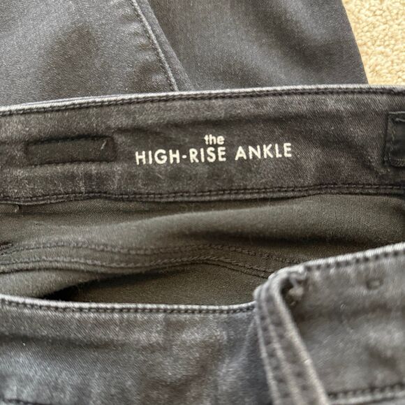 Liverpool Los Angeles High-Rise Ankle Jeans Black Women’s Size 4P (27) - Picture 6 of 12